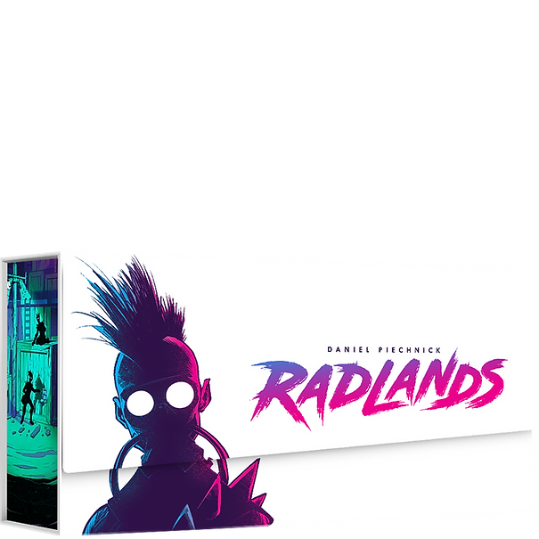 Radlands Deluxe Game, English Edition